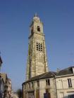 Cambrai : le clocher de l'ancienne église Saint-Martin (XVème siècle), beffroi de la ville depuis 1552