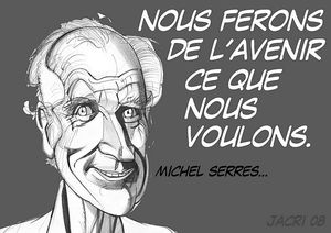 Michel SERRES (portrait de Christian JACOT)