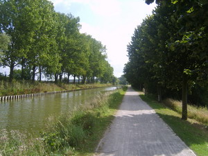 Canal de Roubaix vers la frontière