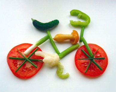 Vélo et potager